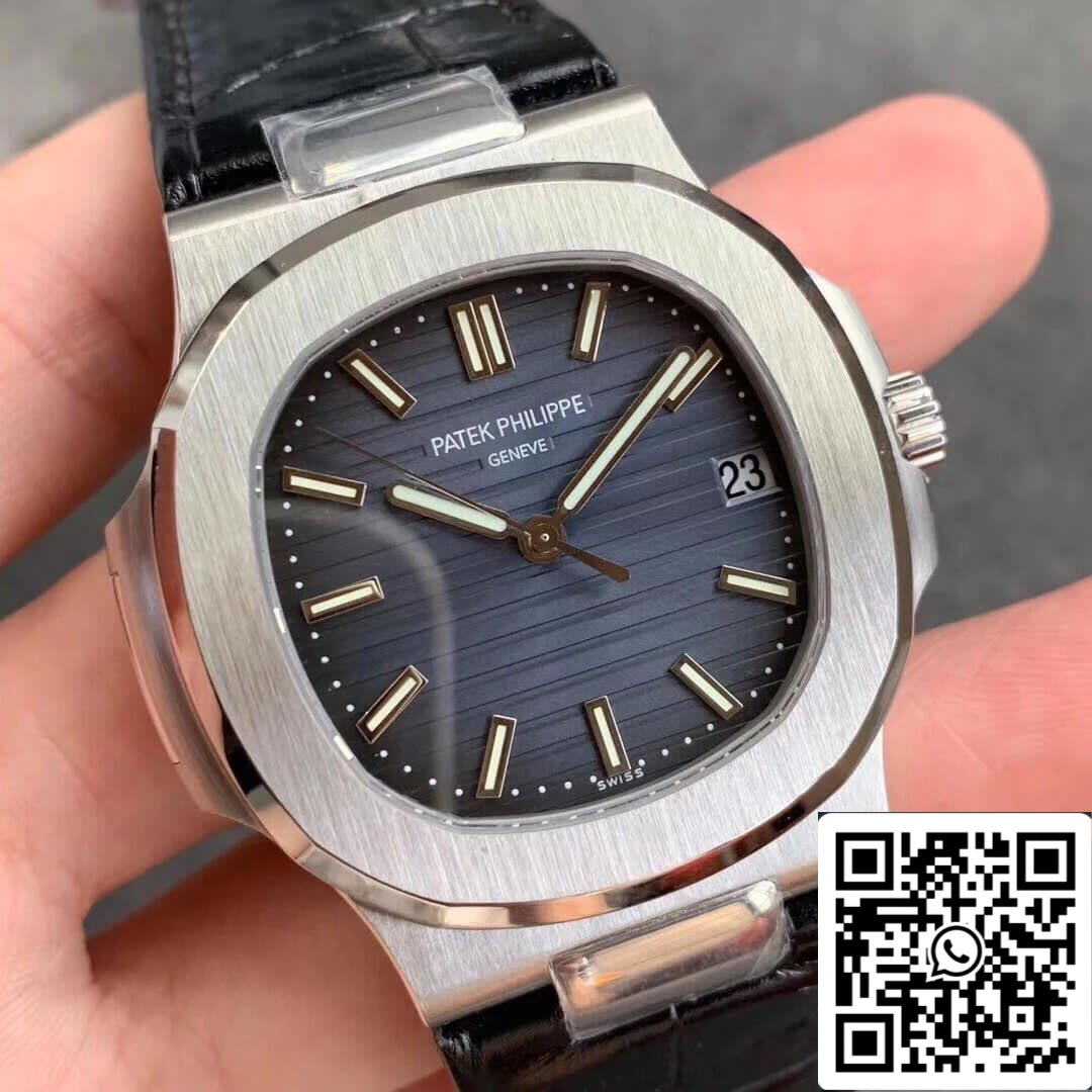 Patek Philippe Nautilus 5711G 1:1 Best Edition PPF Fabbrica V4 Blue Dial Swiss ETA324