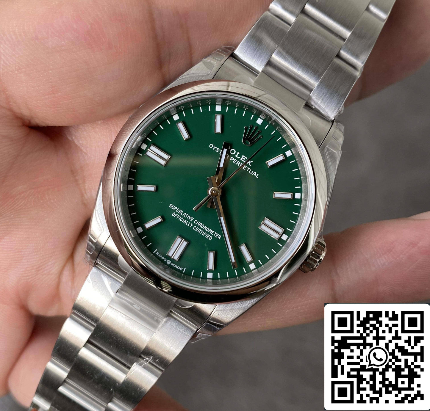 Rolex Oyster Perpetual M126000-0005 36MM 1:1 edizione migliore VS Fabbrica acciaio inossidabile