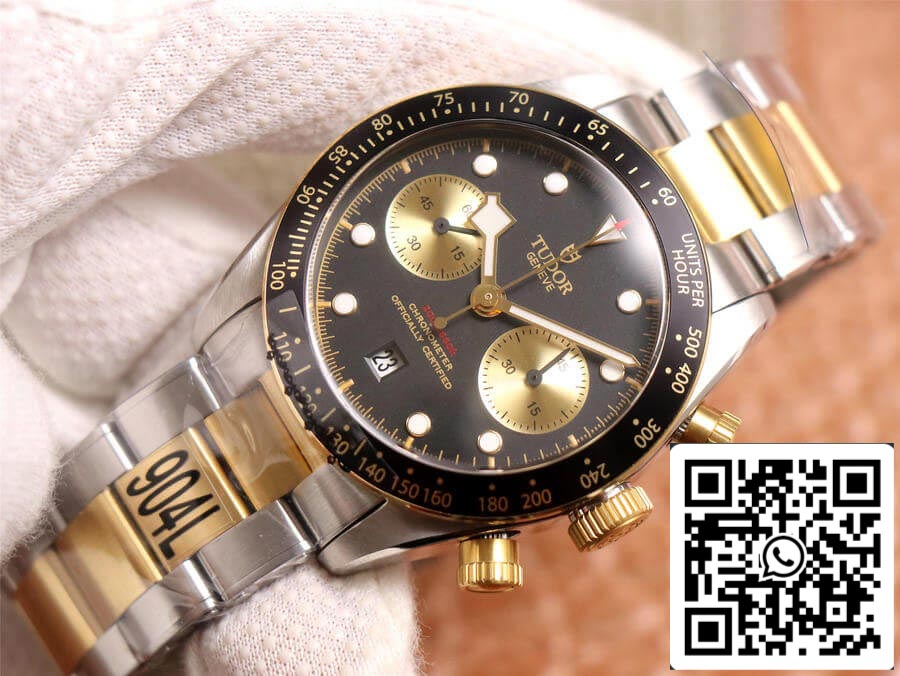 Tudor Heritage Black Bay M79363N-0001 1:1 Best Edition TW Fabbrica Gold cinturino