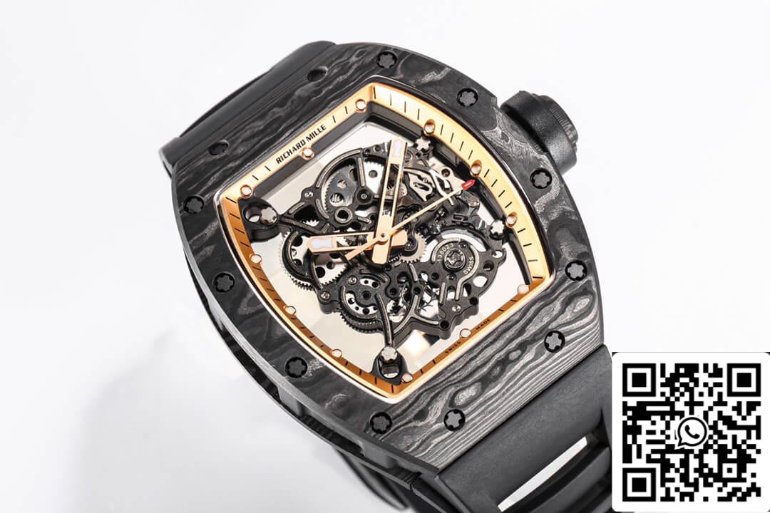 Richard Mille RM055 NTPT 1:1 edizione migliore BBR Fabbrica fibra di carbonio quadrante