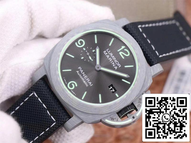 Panerai Luminor PAM01119 1:1 edizione migliore VS Fabbrica fibra di carbonio Swiss P9010