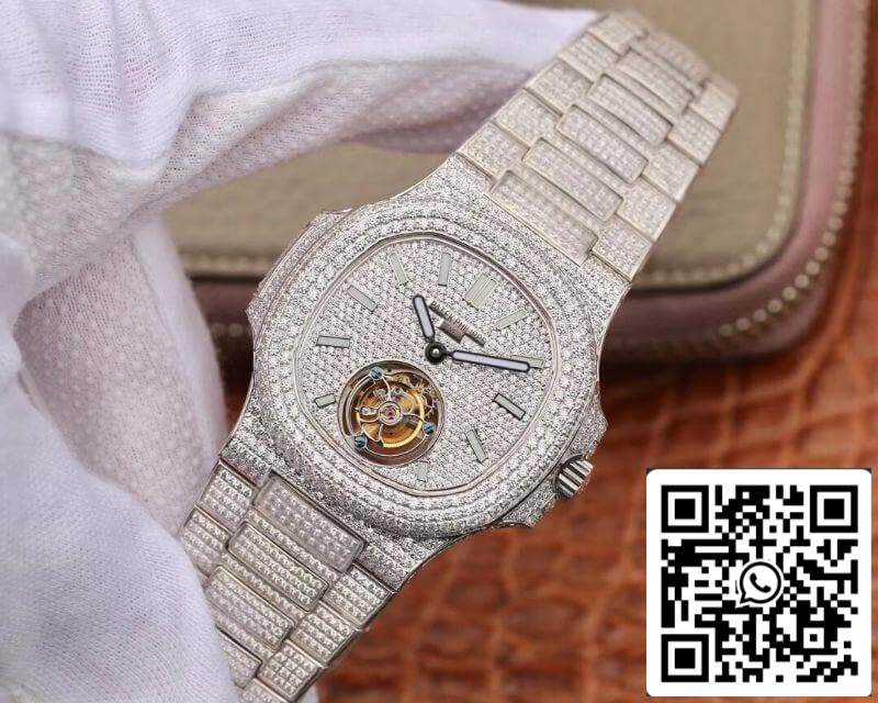 Patek Philippe Nautilus Tourbillon R8 Fabbrica 1:1 Best Edition Swiss Hand-Winding Tourbillon movimento