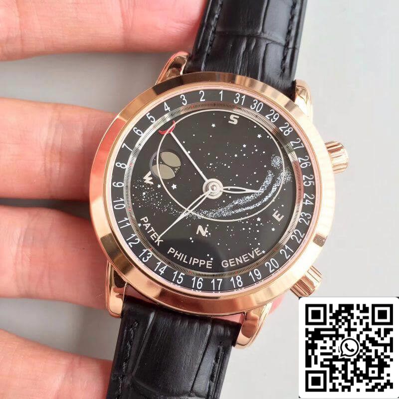 Patek Philippe Grand Complications 6102R-001 TW Fabbrica 1:1 Best Edition Swiss ETA240 Celestial Black Rotating Dial