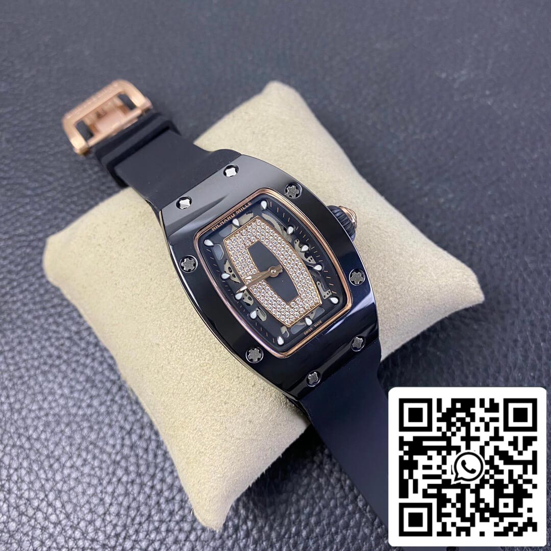 Richard Mille RM 07-01 1:1 Best Edition RM Fabbrica Blue Ceramic