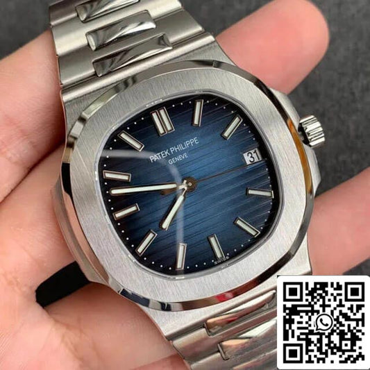 Patek Philippe Nautilus 5711/1A 010 1:1 edizione migliore GR Fabbrica quadrante blu