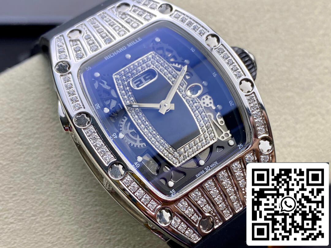 Richard Mille RM07-01 1:1 Best Edition RM Fabbrica Diamond Case