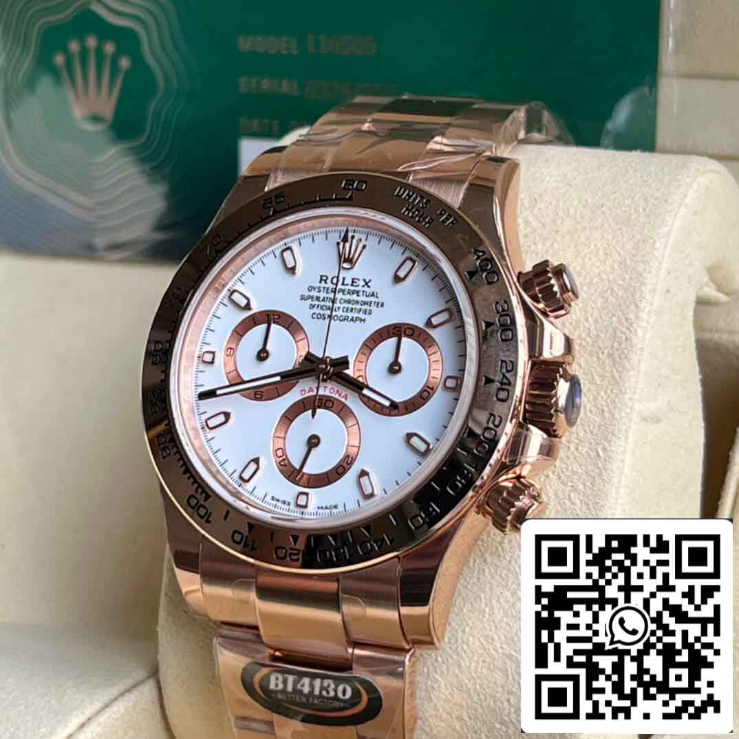 replica Rolex Daytona M116505-0010  Best 1:1 Edizione BT Fabbrica Rosa Oro