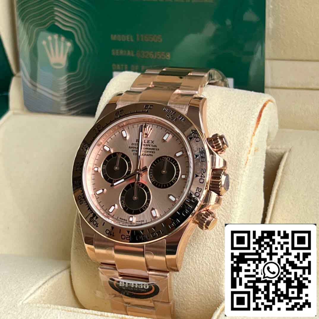 replica Rolex Daytona M116505-0016 Best 1:1  BT Fabbrica Edizione Oro quadrante