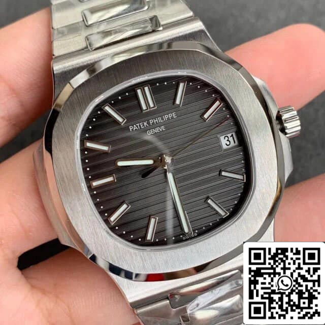 Patek Philippe Nautilus 5711 1:1 edizione migliore GR Fabbrica Grigio quadrante