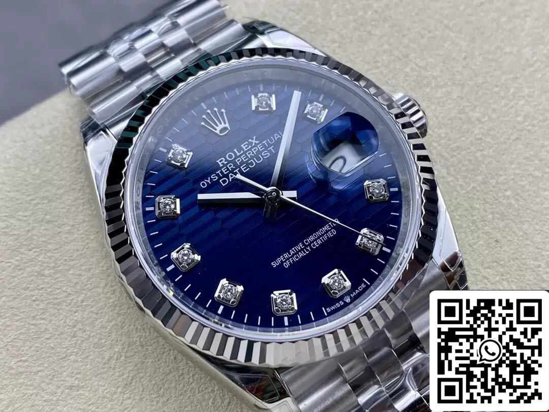 Rolex Datejust M126234-0057 36MM 1:1 edizione migliore VS Fabbrica acciaio inossidabile