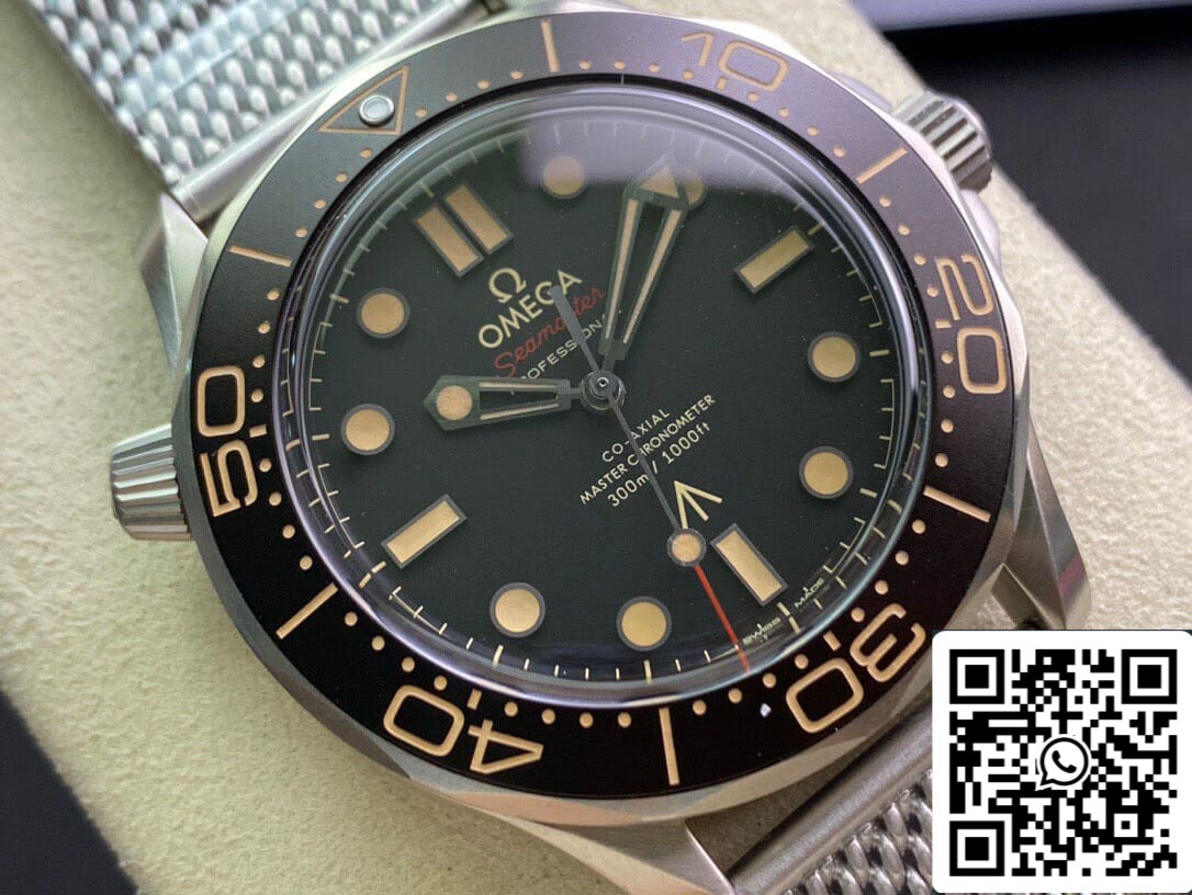 Omega Seamaster Diver 300M 007 Edition 210.90.42.20.01.001 1:1 Best Edition OR Fabbrica Black Dial