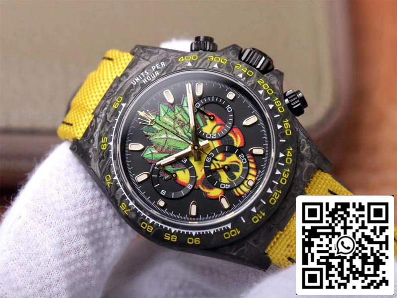 Rolex Daytona Cosmos Color Skull 1:1 Best Edition WWF Fabbrica Swiss ETA7750