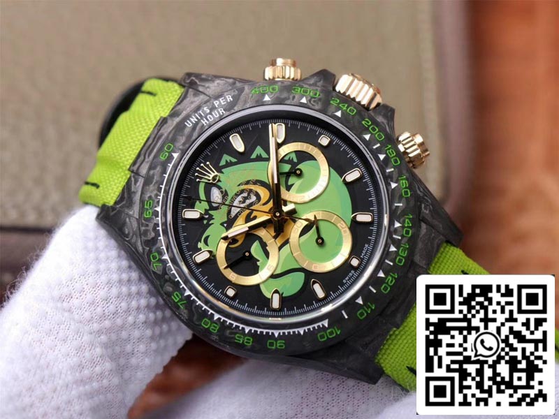 Rolex Daytona Cosmos Green Exploded Dragon 1:1 Best Edition WWF Fabbrica Swiss ETA7750