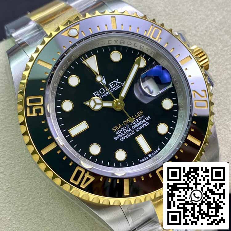 Rolex Sea Dweller M126603-0001 1:1 edición migliore AR Fabbrica quadrante nero