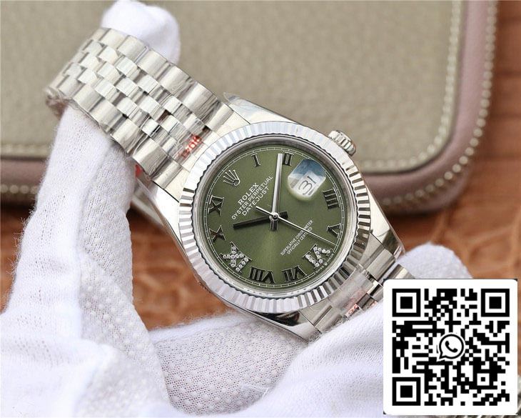 Rolex Datejust 36MM 1:1 edizione migliore GM Fabbrica Diamond-set quadrante