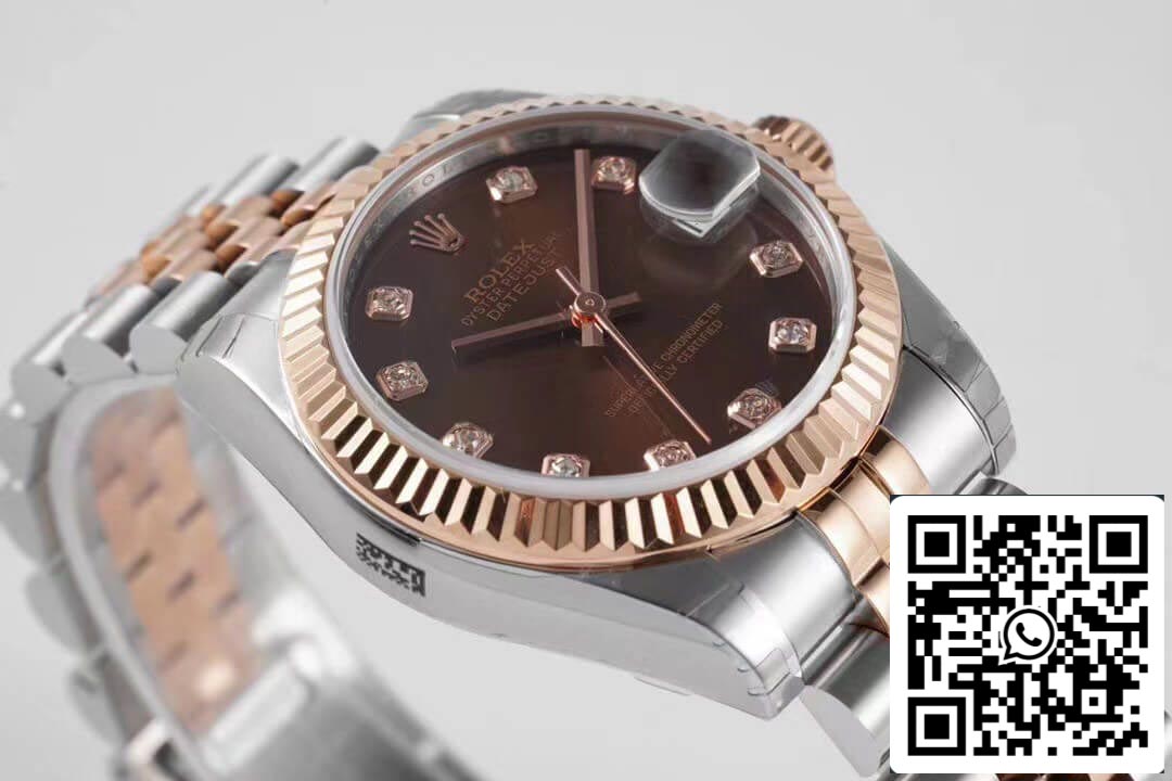 Rolex Datejust m278271-0028 1:1 edizione migliore GS Fabbrica Brown quadrante