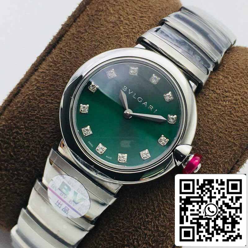 Bvlgari LVCEA 1:1 edizione migliore BV Fabbrica quadrante verde