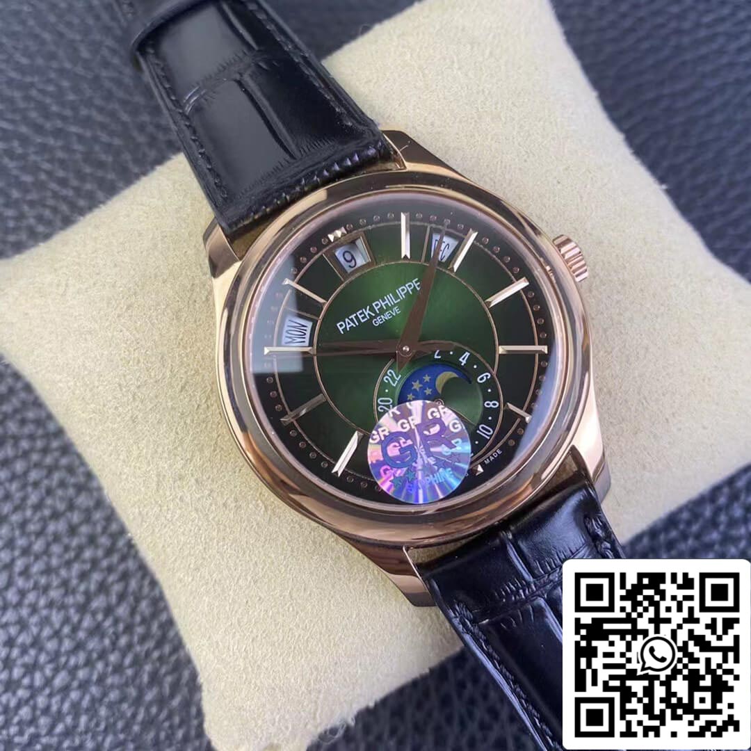 Patek Philippe Complications 5205R-011 1:1 edizione migliore GR Fabbrica V2 quadrante verde