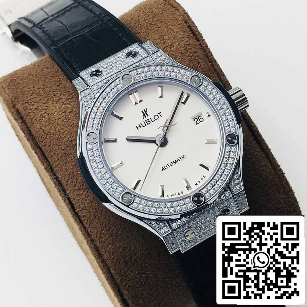 Hublot Classic Fusion 565.NX.1171.LR.1704 38MM 1:1 edição melhor HB Fabric quadrante preto