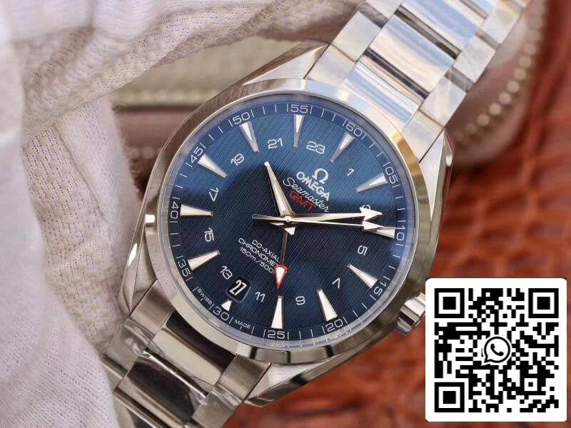 Omega Seamaster Aqua Terra 231.10.43.22.03.001 VS Fabbrica 1:1 edizione migliore Swiss ETA8605 Azul Texturizado quadrante