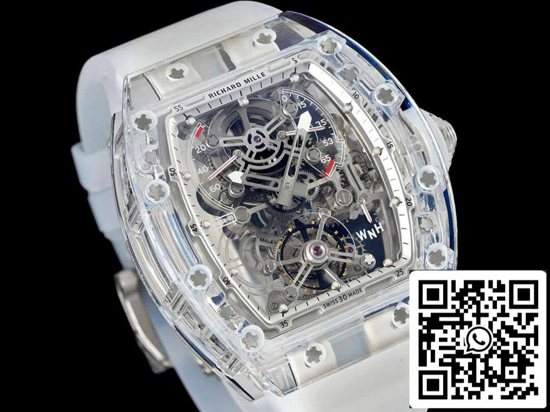 Richard Mille RM 56-01 Tourbillon 1:1 Best Edition RM Fabbrica Transparent Case