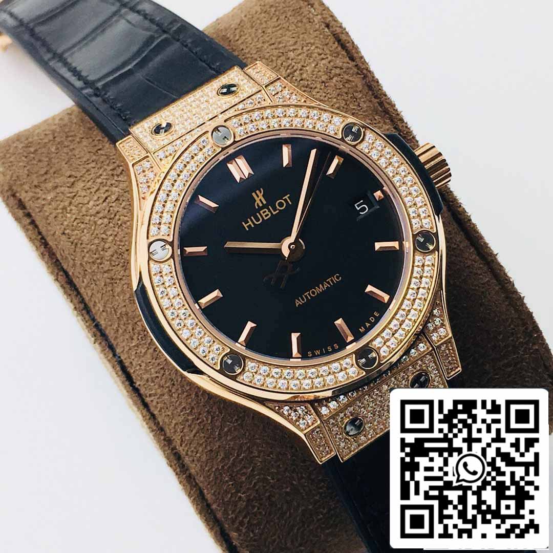 Hublot Classic Fusion 565.OX.1480.LR.1604 38MM 1:1 edizione migliore HB Fabbrica Diamond Cassa