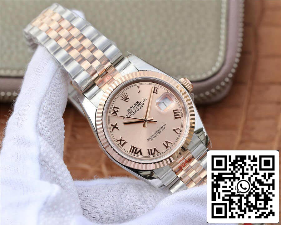 Rolex Datejust 116231 36MM 1:1 edizione migliore GM Fabbrica Pink quadrante