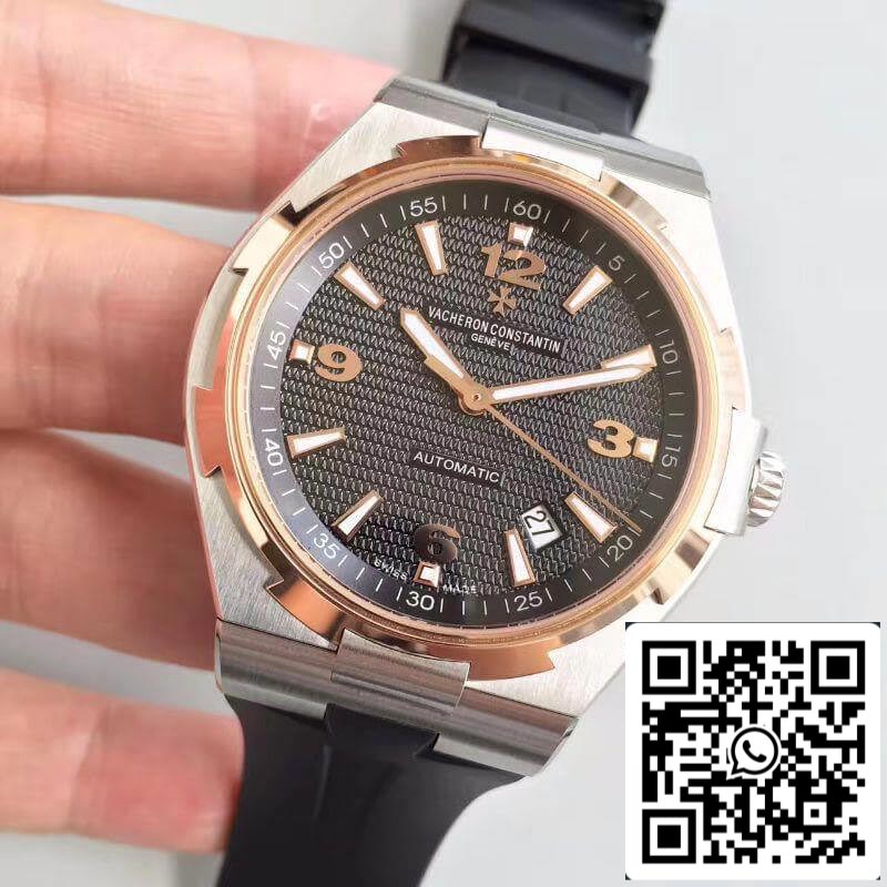 Vacheron Constantin Overseas 47040 JJ Fabbrica 1:1 edizione migliore Swiss ETA9015 Black Rubber cinturino