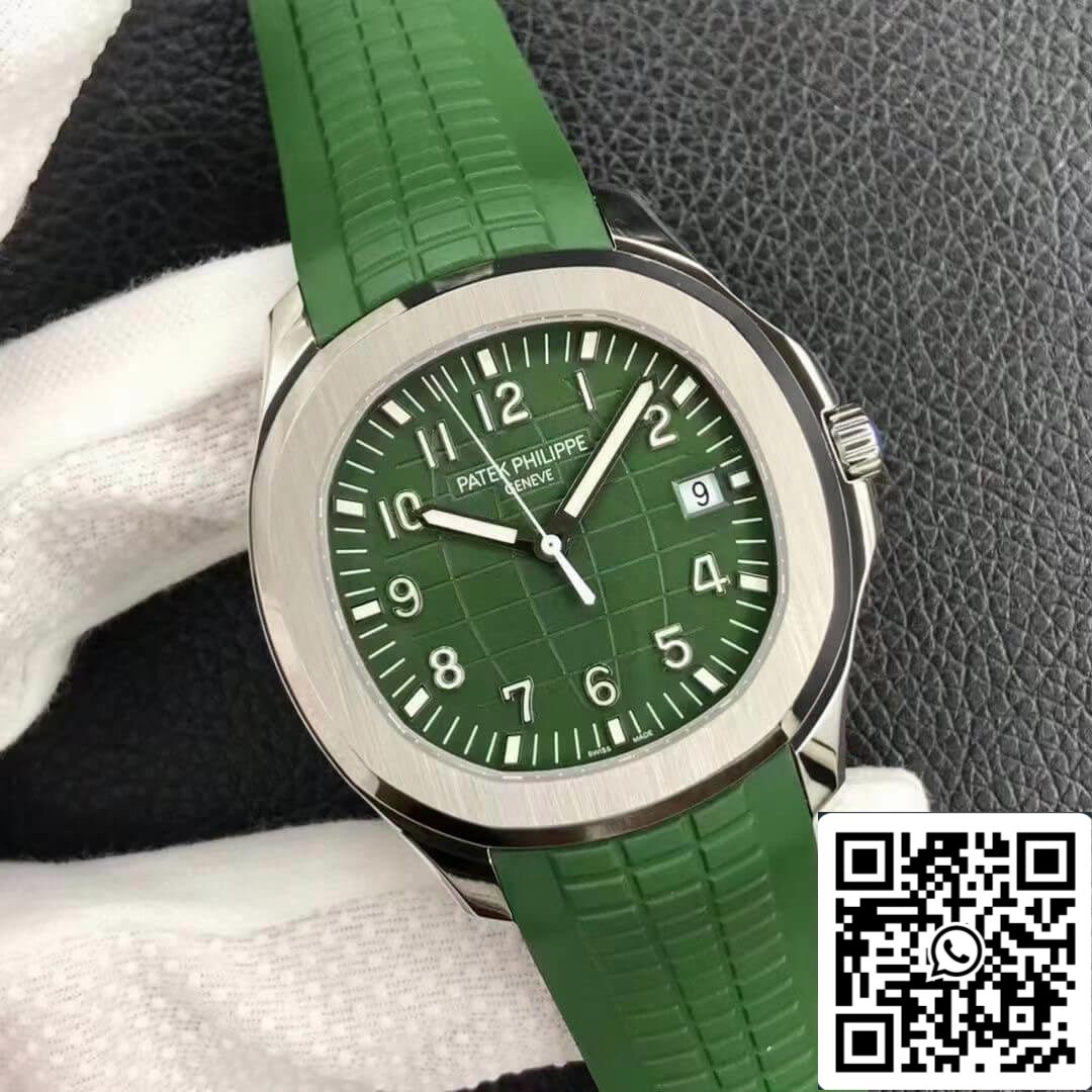 Patek Philippe Aquanaut 5168G 1:1 edizione migliore 3K Fabbrica quadrante verde