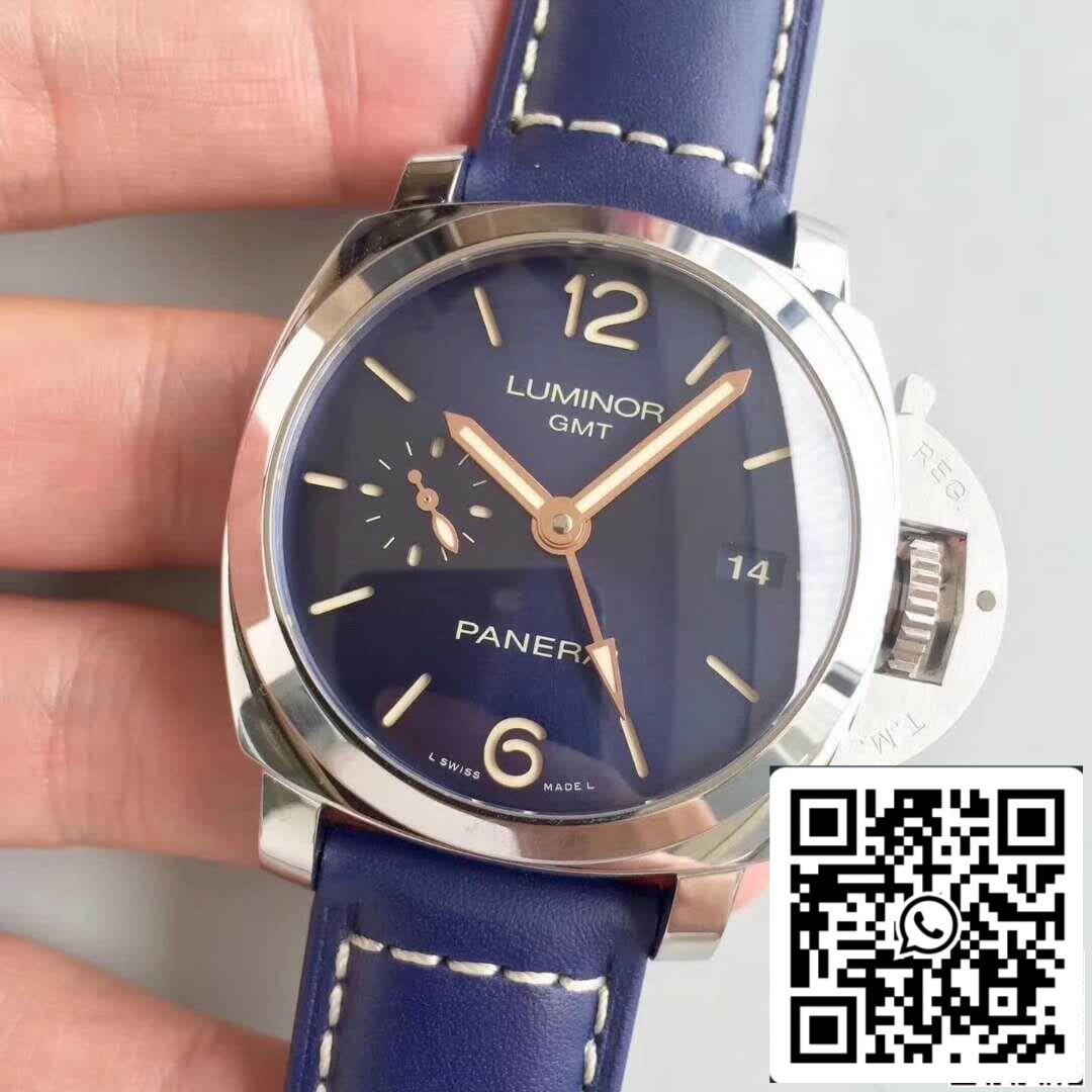 Panerai Luminor 1950 PAM688 ZF Fabbrica 1:1 Best Edition Swiss ETA P9001 Blue Leather cinturino