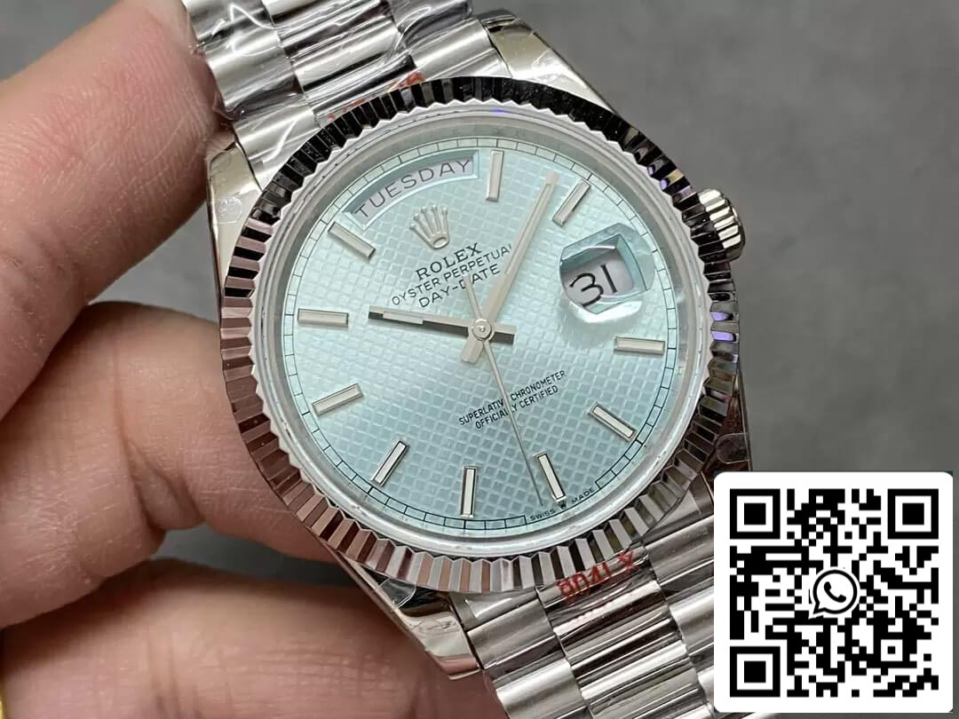 Rolex Day Date M228236 1:1 edizione migliore GM Fabbrica quadrante blu V2