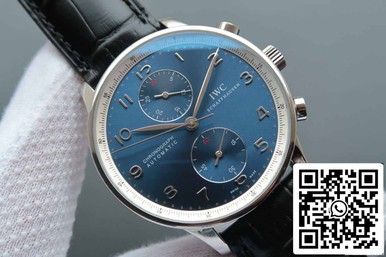 IWC Portugieser IW371432 1:1 Best Edition ZF Fabbrica V7 Blue Dial