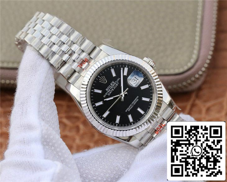 Rolex Datejust M126234-0015 1:1 edizione migliore GM Fabbrica quadrante nero