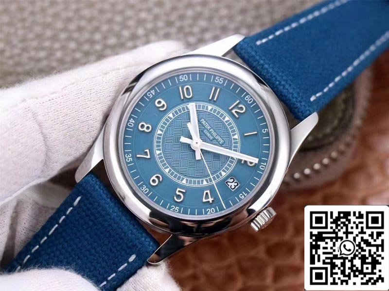 Patek Philippe Calatrava 6007A-001 1:1 Best Edition ZF Fabbrica Blue Dial
