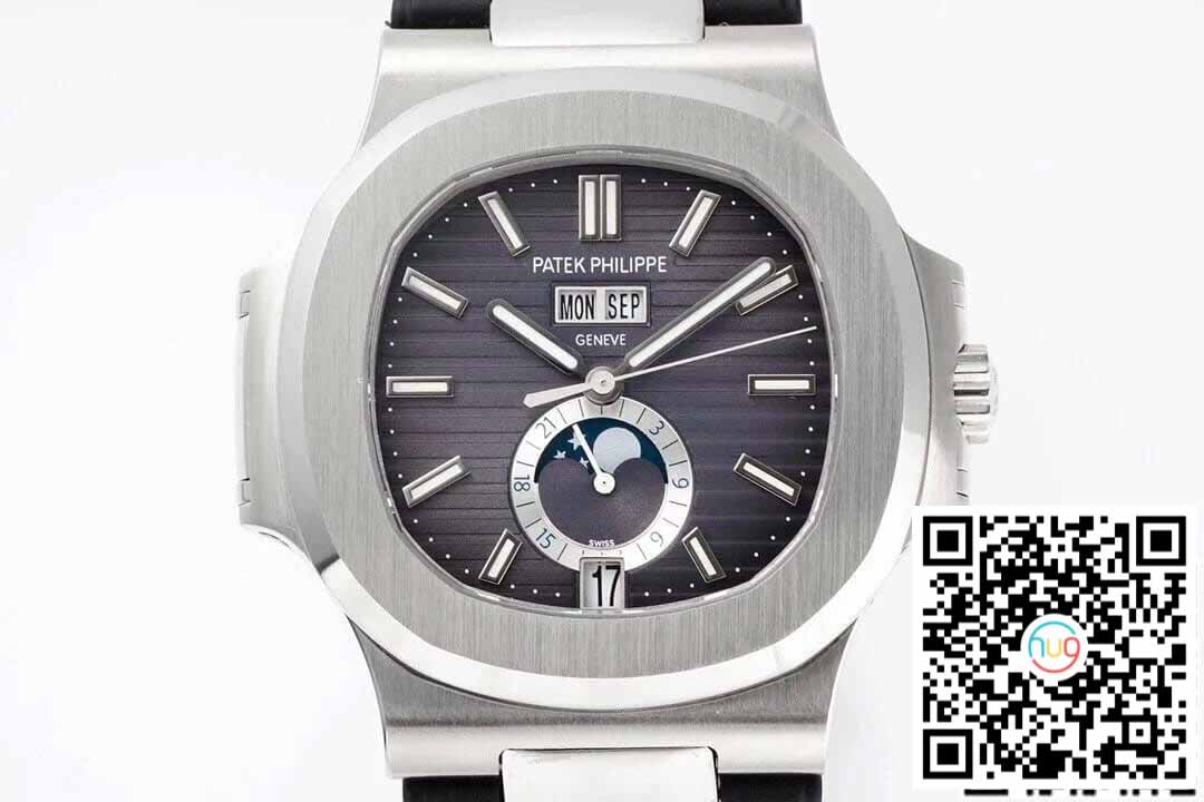 Patek Philippe Nautilus 5726A-001 1:1 Best Edition PPF Fabbrica Rubber cinturino