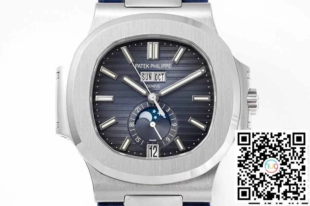 Patek Philippe Nautilus 5726/1A-014 1:1 Best Edition PPF Fabbrica Blue Black Gradient Dial