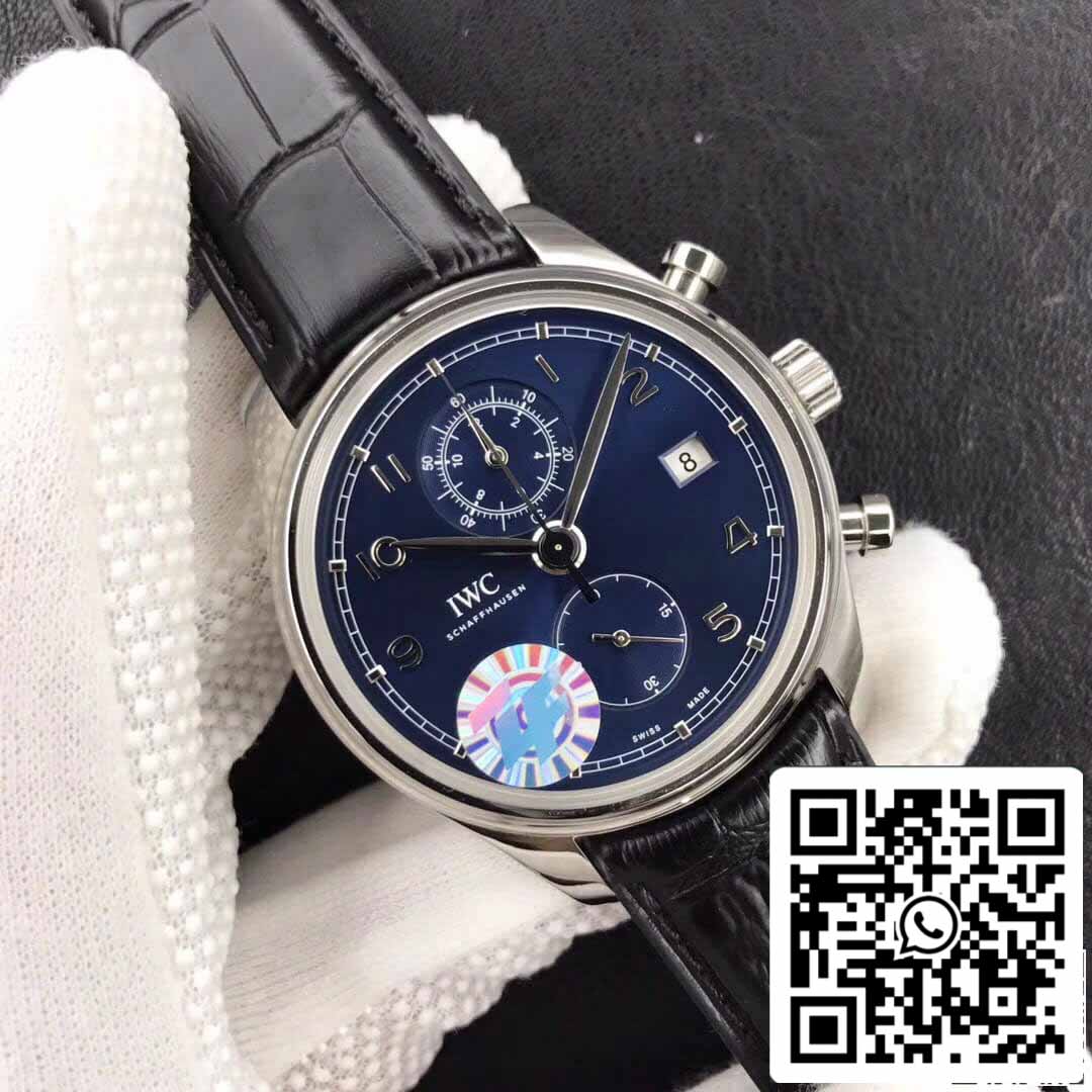 IWC Portugieser IW390303 1:1 Mejor edición ZF Fabbrica esfera azul