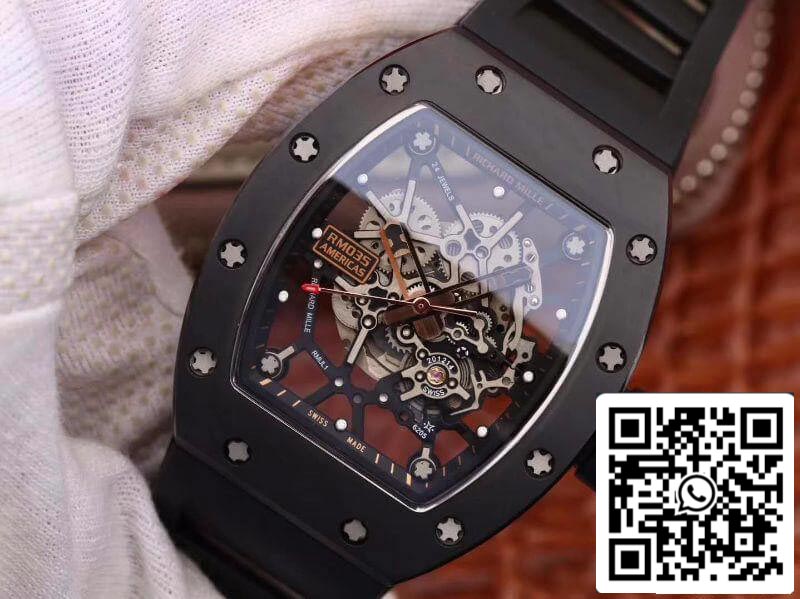 Richard Mille RM035 KV Fabbrica 1:1 Melhor Edição Suíça ETA8215