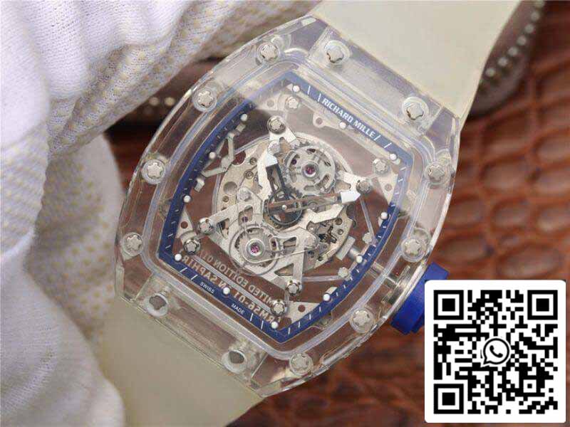 Richard Mille RM056-02 KV Fabbrica 1:1 Mejor Edición Suiza ETA9015