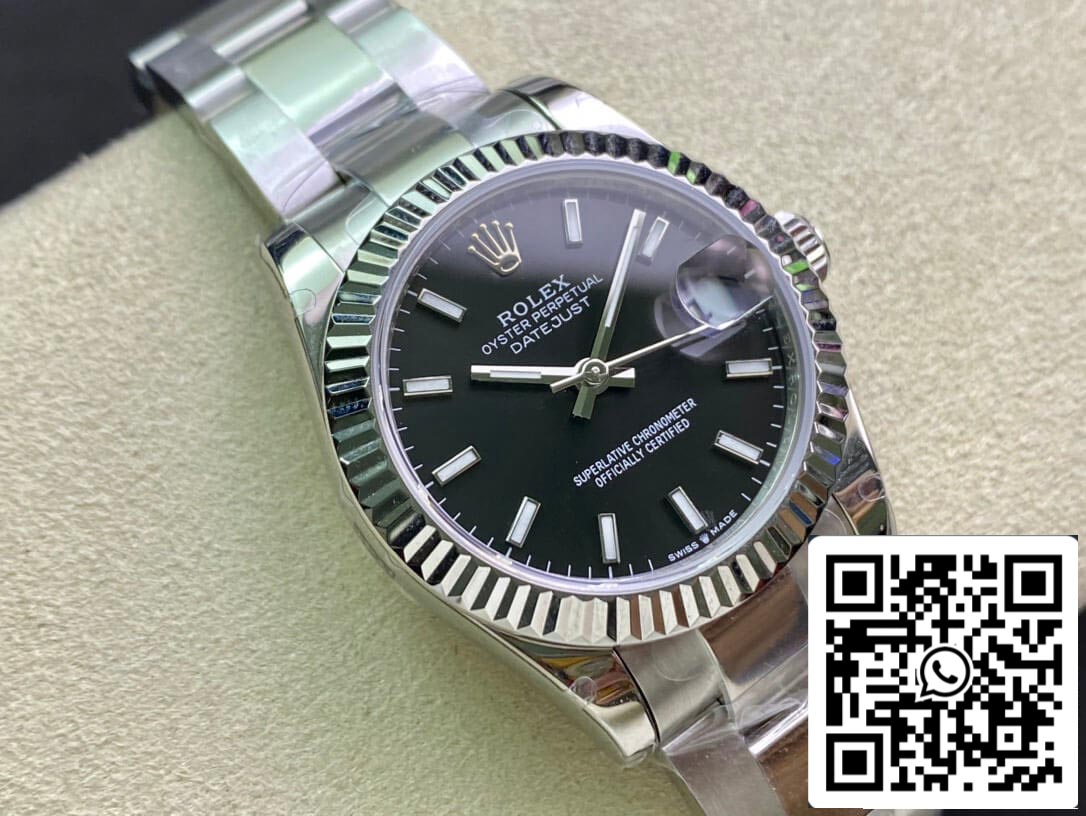 Rolex Datejust M178274-0034 31MM 1:1 edición mayor EW Fabbrica quadrante nero