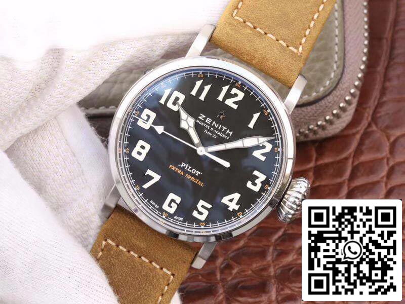 Zenith Pilot 03.2430.3000/21.C738 XF Fabbrica 1:1 Best Edition Swiss ETA2824-2