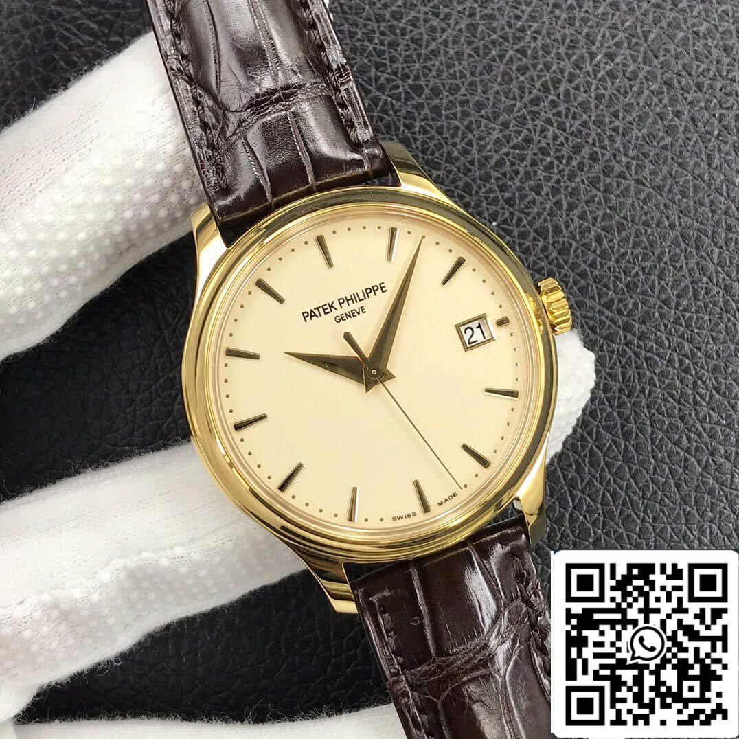 Patek Philippe Calatrava 5227J-001 1:1 edizione migliore 3K Fabbrica Yellow Oro