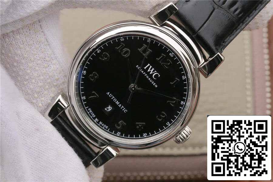 IWC Da Vinci IW356601 1:1 Best Edition MKS Fabbrica Black Dial