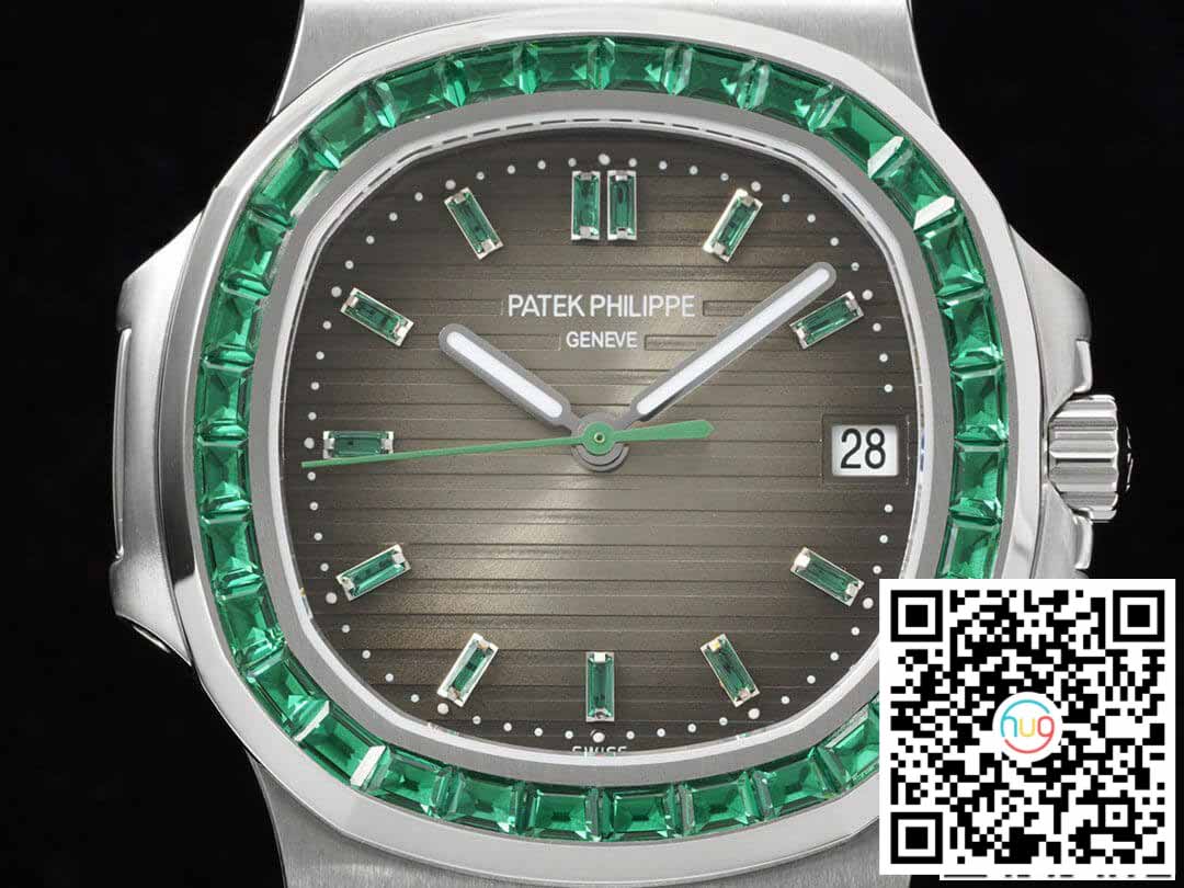 Patek Philippe Nautilus 5711 1:1 edizione migliore GR Fabbrica Diamond lunetta