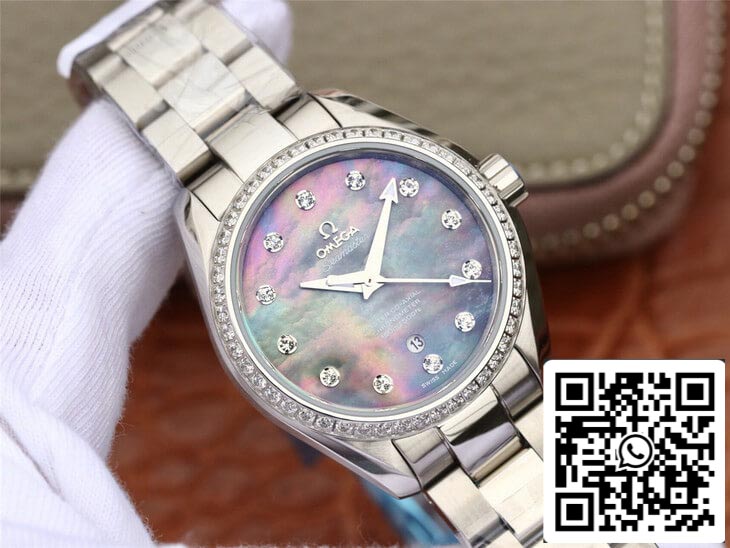 Omega Seamaster 231.15.34.20.57.001 Aqua Terra 150M 1:1 edizione migliore 3S Fabbrica Mother-Of-Pearl quadrante