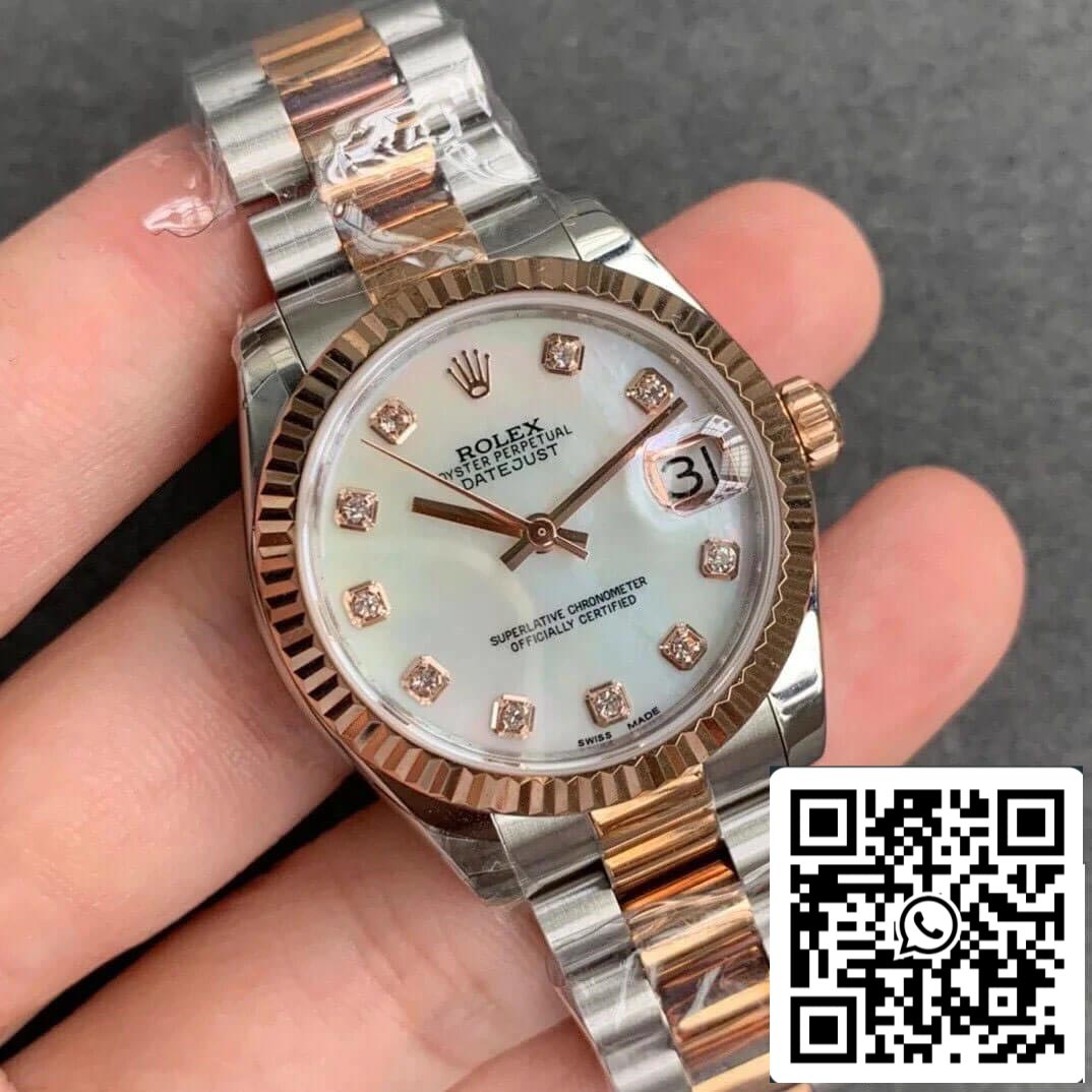 Rolex Datejust M278271-0025 1:1 edizione migliore GS Fabbrica Diamond-set quadrante