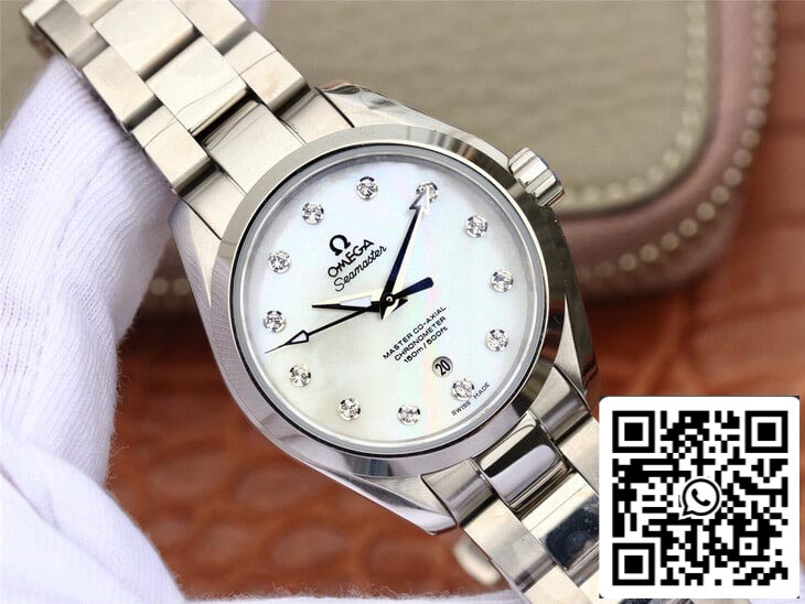 Omega Seamaster 231.10.34.20.55.002 Aqua Terra 150M 1:1 edizione migliore 3S Fabbrica quadrante bianco