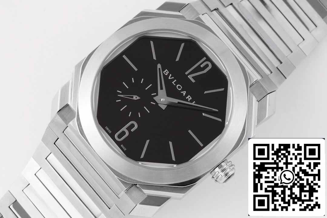 Bvlgari Octo Finissimo 103297 1:1 edizione migliore BV Fabbrica quadrante nero