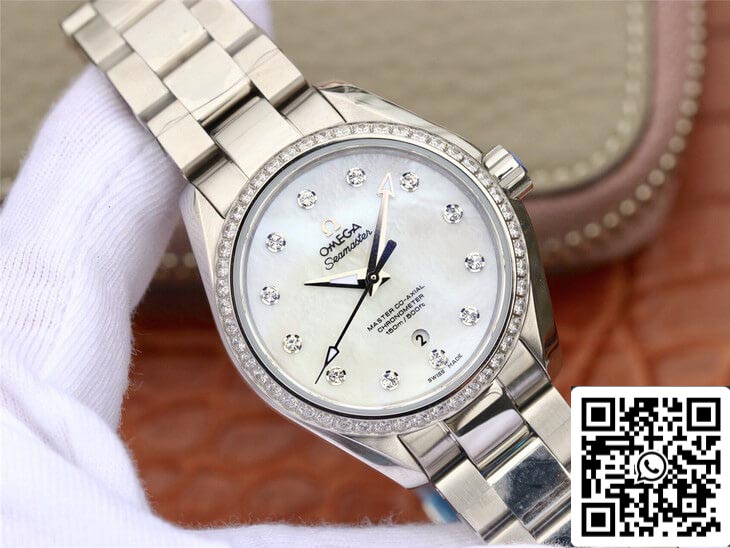 Omega Seamaster 231.15.34.20.55.002 Aqua Terra 150M 1:1 edizione migliore 3S Fabbrica Diamond quadrante