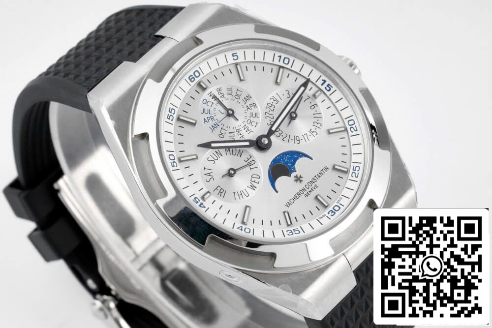 Vacheron Constantin Overseas 4300V 1:1 edizione migliore 8F Fabbrica V2 Silvery quadrante bianco